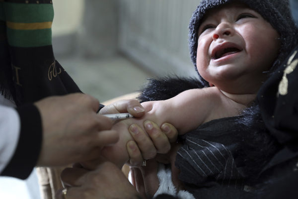 ▲▼兒童接種麻疹疫苗。（圖／達志影像／美聯社）