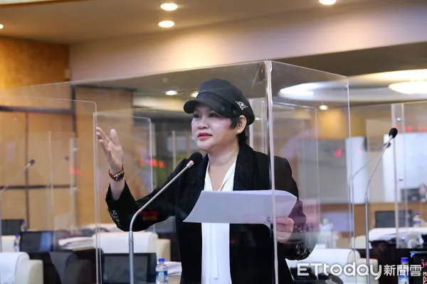 ▲台南市議員林燕祝，建請市府興建自動化資源回收細分類廠、南區火化場整體設置。（圖／記者林悅翻攝，下同）