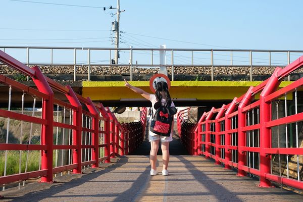 ▲▼清水橋中橋－五福圳自行車道。（圖／飛天璇的口袋提供）
