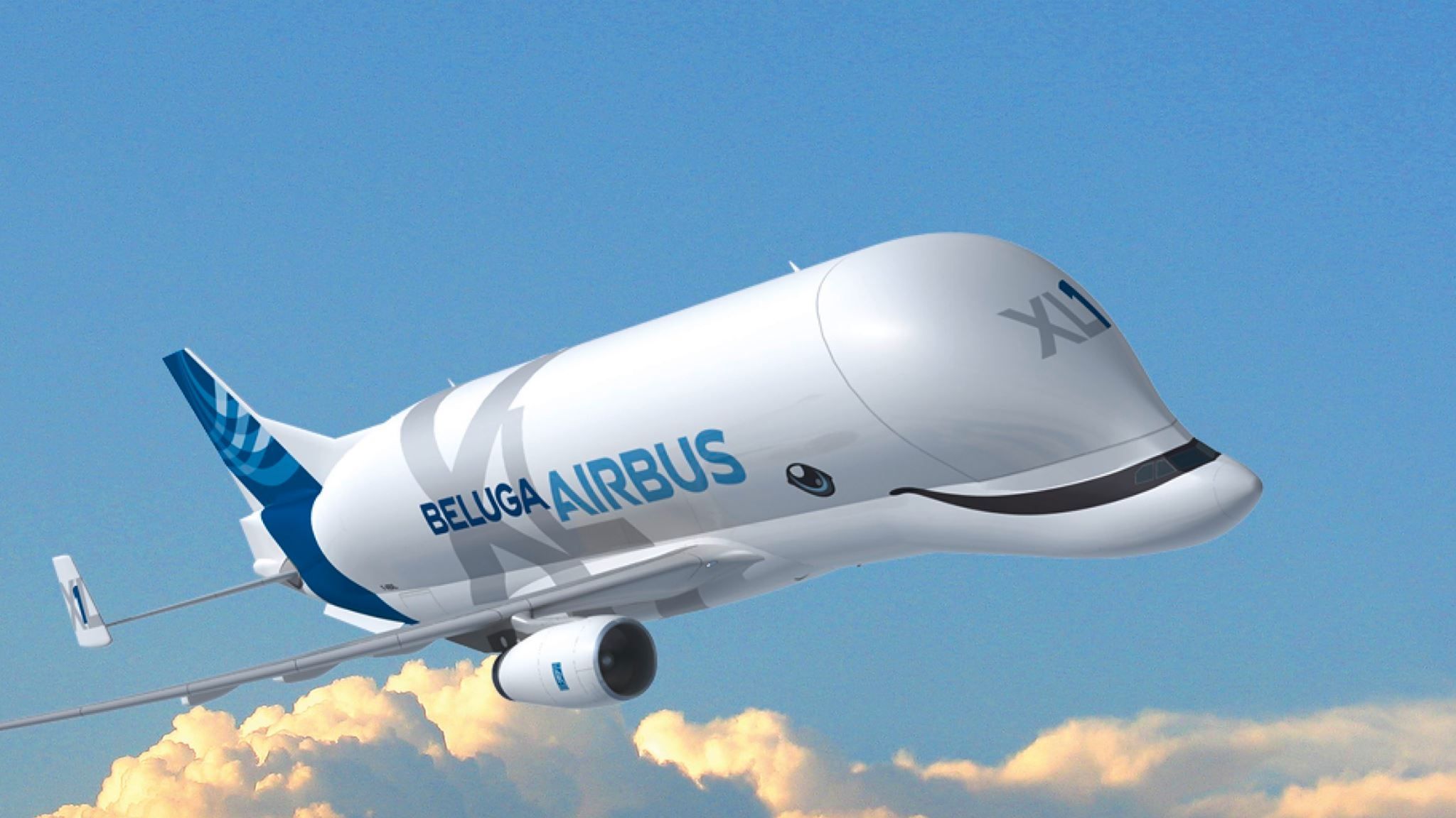 ▲▼Airbis小白鯨貨機。（圖／翻攝自Facebook／Airbus）