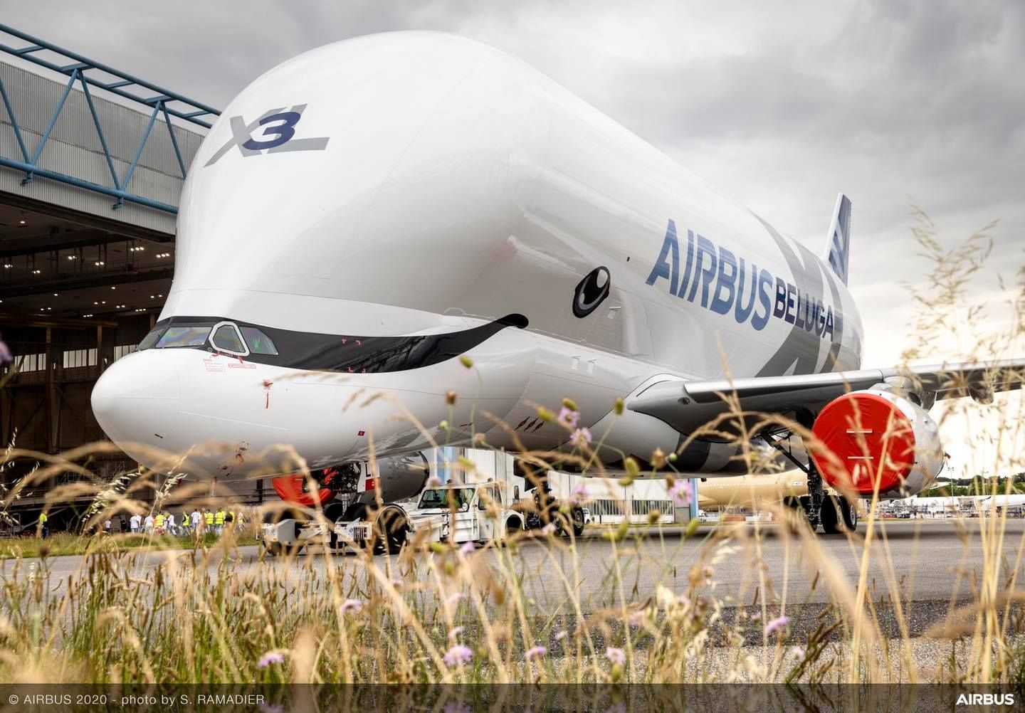 ▲▼Airbis小白鯨貨機。（圖／翻攝自Facebook／Airbus）