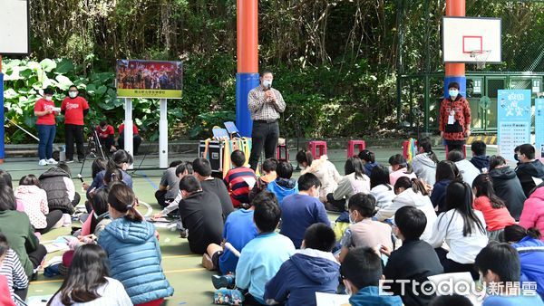 ▲新北傳藝「淡水南北軒」進校園 北海岸百年金山國小瘋北管文化。（圖／新北市金山國小提供）