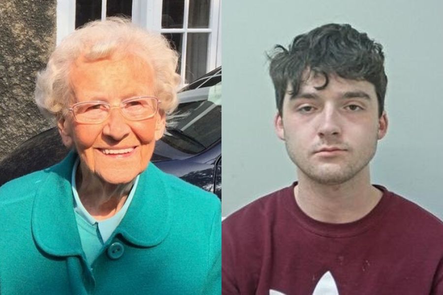▲▼丹屯（Tiernan Darnton）殺害祖母。（圖／Lancashire Police）