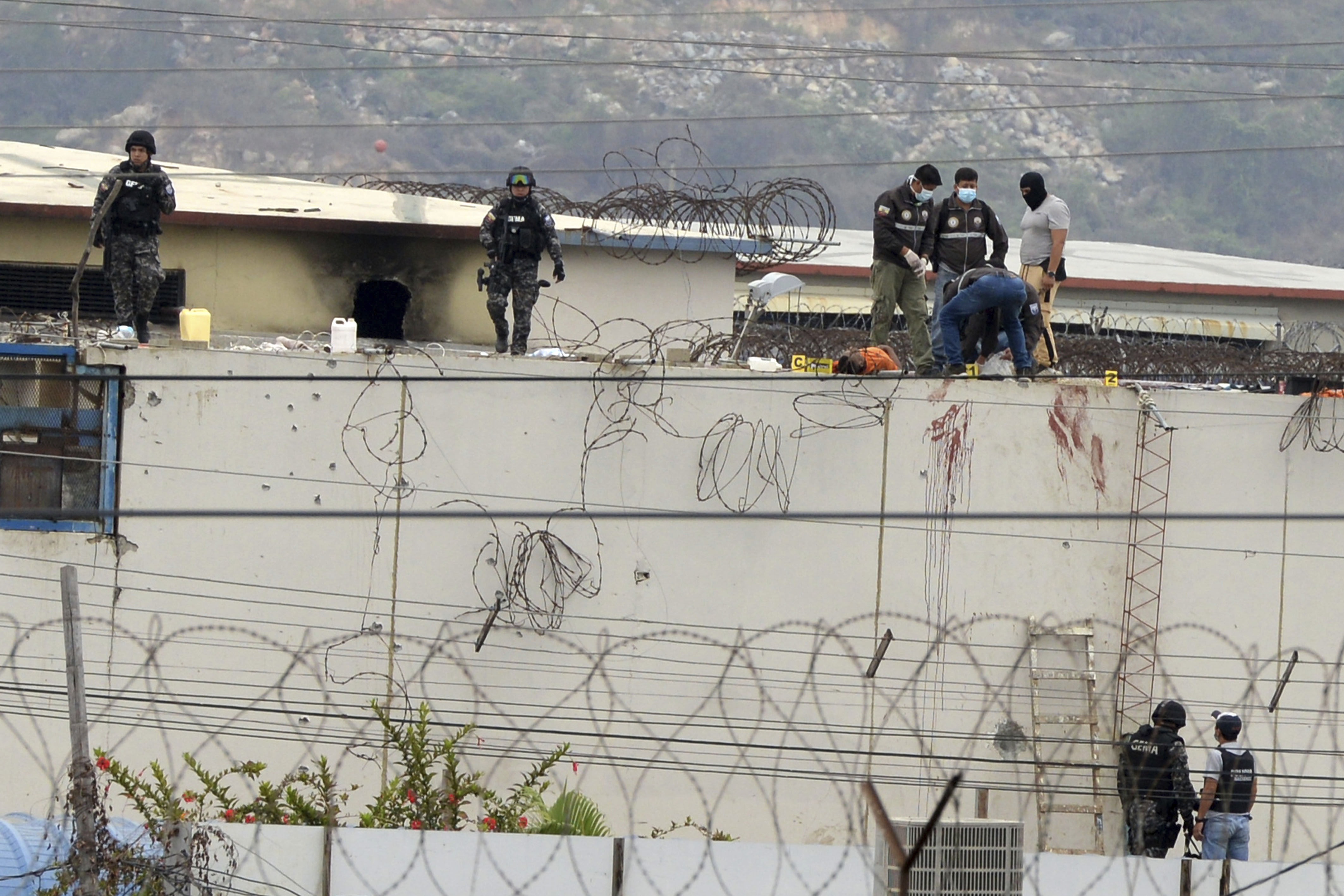 ▲▼厄瓜多又傳嚴重監獄暴動，至少58死12傷。（圖／達志影像／美聯社）