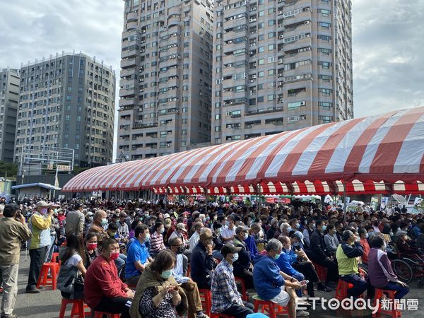 ▲副總統賴清德，請最支持自由民主的台南鄉親勇敢站出來，12月18日四項公投案下「不同意」票。（圖／記者林悅攝，下同）