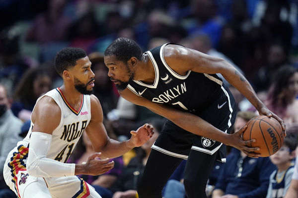 ▲籃網-杜蘭特。（圖／達志影像／美聯社）