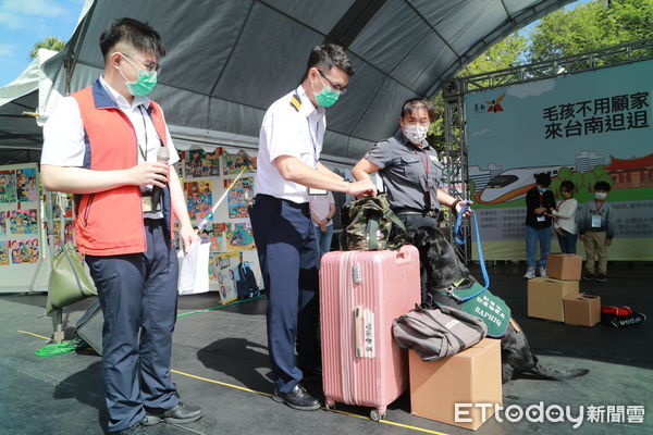 ▲台南市動保處年度動物保護宣導活動「毛孩不用顧家，來台南