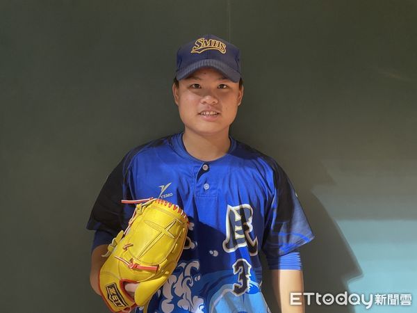 ▲中信盃黑豹旗，三民高中洪敏暘。（圖／記者楊舒帆攝）