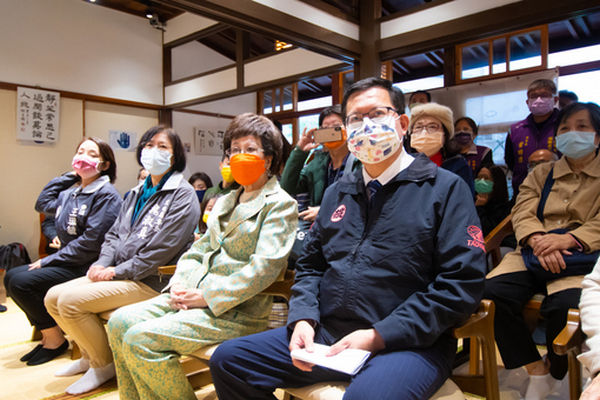 ▲呂秀蓮壢景町談女性與台灣民主發展