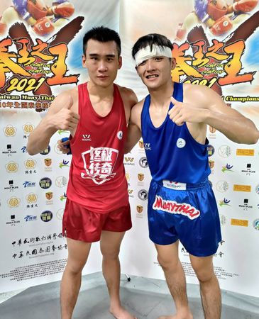 ▲陳禹希(左)締造全國泰拳錦標賽史上最多的六連霸。（圖／官方提供）