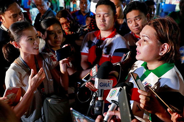 ▲▼菲律賓總統杜特蒂長女薩拉（Sara Duterte）。（圖／路透）