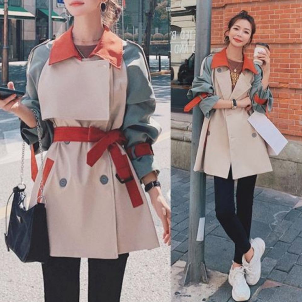 ▲風衣,穿搭,外套,Her森森。（圖／Her森森）