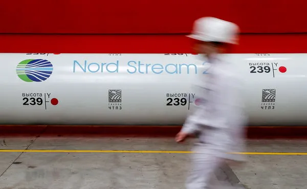 ▲▼俄羅斯通過德國輸送到歐盟的天然氣管線北溪2號（Nord Stream 2）。（圖／路透）