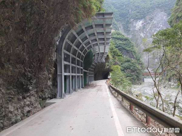 ▲太魯閣國家公園舊台8線禪光寺至新長春橋路段將進行二項工程，將實施車輛機動管制。（圖／太管處提供）