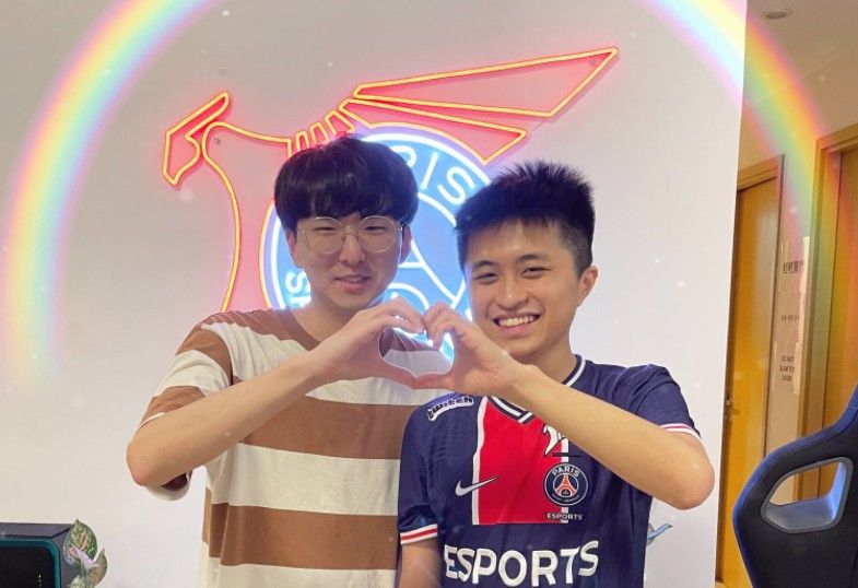 ▲▼River和Hanabi。（圖／翻攝自PSG Talon Esports）