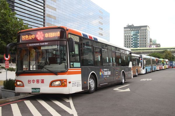 ▲▼台中公車路網升級！尖峰10分鐘1班　六大路廊幹線明年正式上路。（圖／臺中市政府交通局提供）