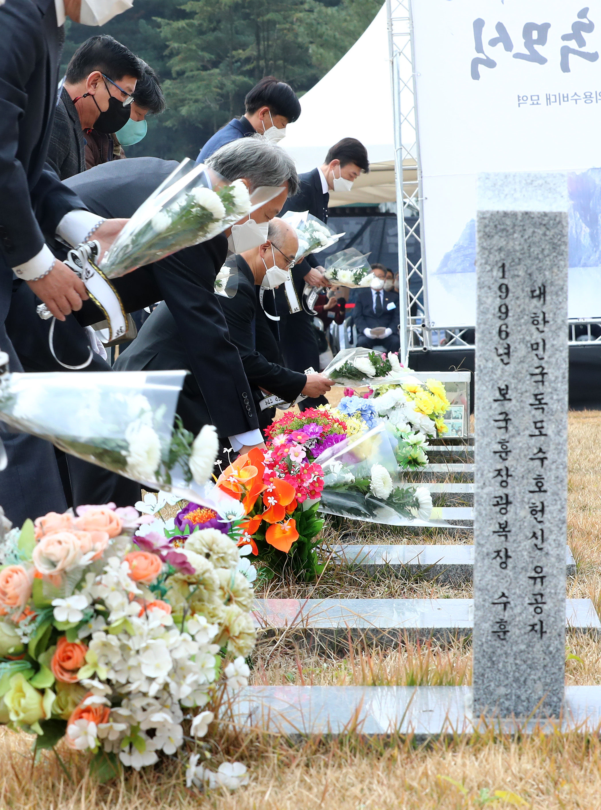 ▲▼南韓國家報勳處19日上午11時舉行追悼儀式，紀念前人在獨島成功擊退日本船隻。（圖／達志影像）