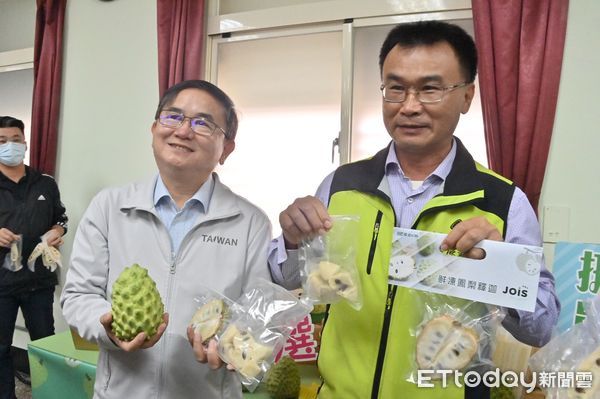 劉櫂豪陳吉仲共同推廣釋迦　連手打開國際通路 | ETtoday地方新聞