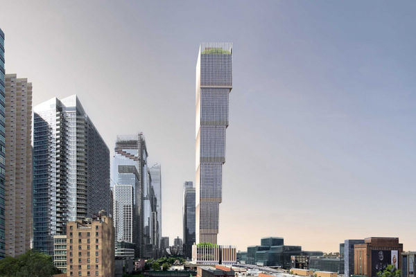 紐約曼哈頓「倒置摩天大樓」準備動工　完工即成西半球第二高大樓