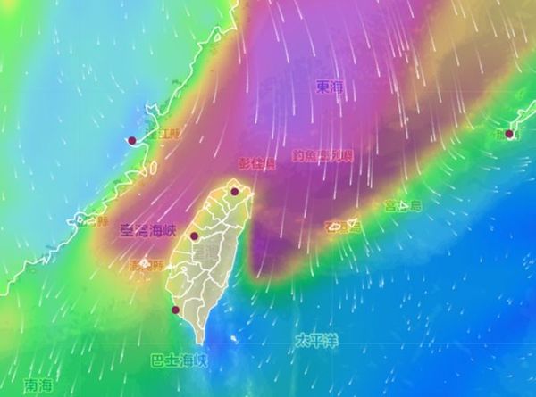 ▲▼冷氣團明南下 鄭明典提醒：快速降溫、全台有感。（圖／中央氣象局）