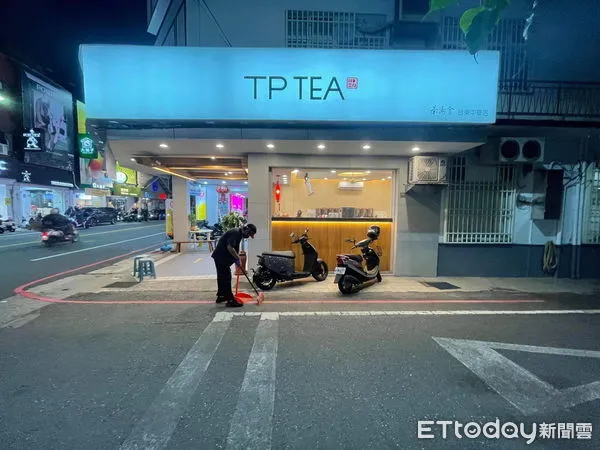 ▲店家認養店家周邊5公尺內的環境，定期維護街道環境清潔。（圖／記者楊漢聲翻攝）