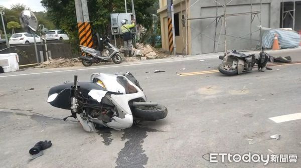 ▲▼苗栗126縣道T字路口死亡車禍。（圖／記者黃孟珍翻攝）