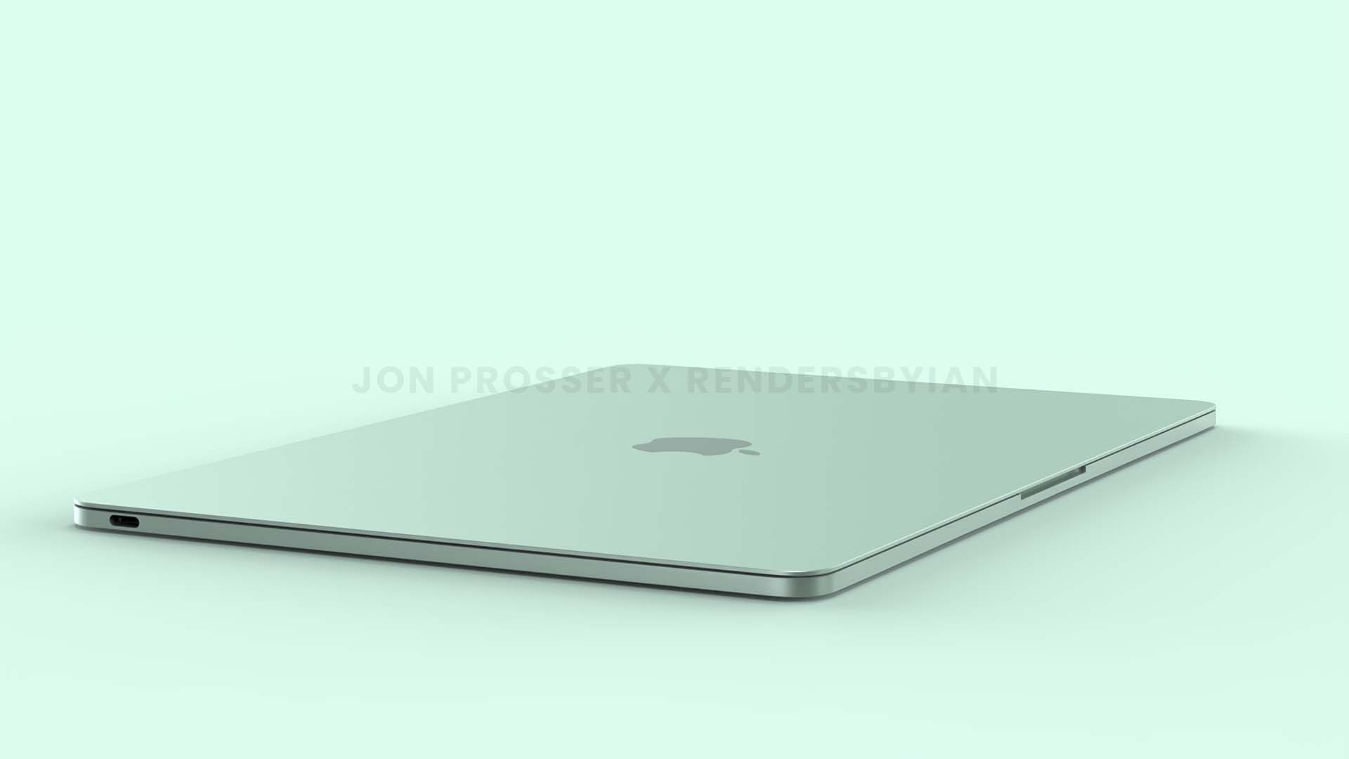 ▲2022年MacBook Air渲染圖曝光。（圖／取自9to5mac）
