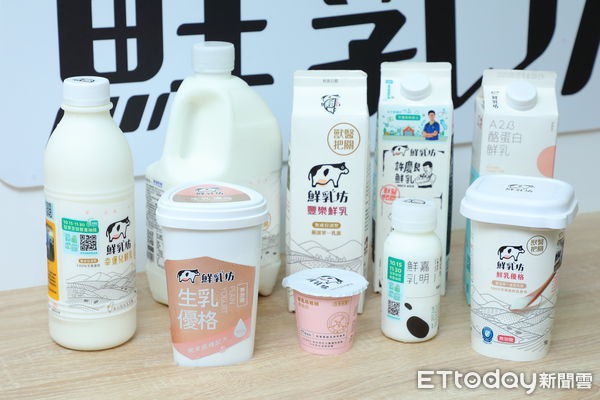 ▲鮮乳坊與全台六處牧場合作，推出單一乳源的品牌鮮乳搶市。（圖／記者湯興漢攝）