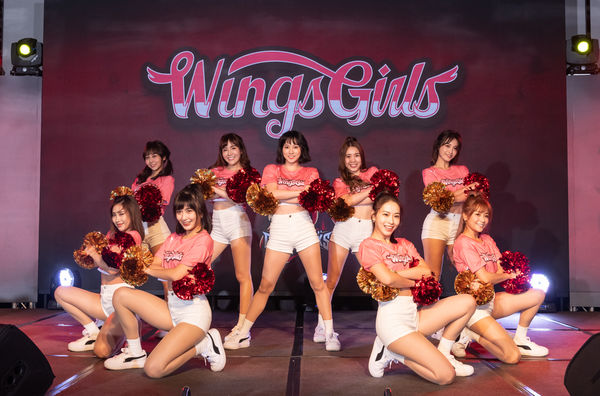 ▲台鋼獵鷹啦啦隊Wings Girls。（圖／台南台鋼獵鷹提供）