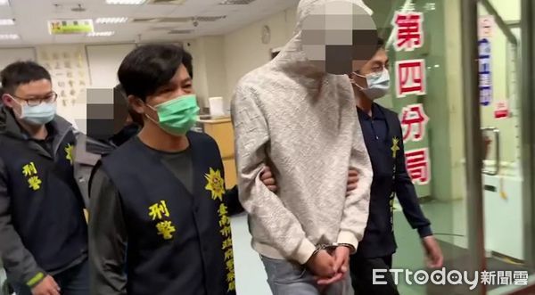 ▲台南市警四分局攔截圍捕查獲邱姓男子等人押人找人處理金錢糾紛，及時救出被害人脫險，邱嫌等人依法送辦，並擴大偵辦。（圖／記者林悅翻攝，下同）