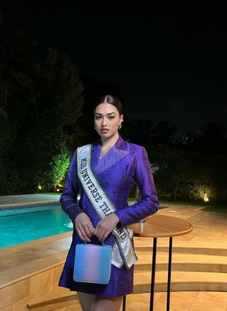 ▲安琪莉當選本屆泰國環球小姐。（圖／翻攝安琪莉Instagram）
