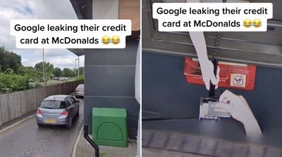 Google街景司機上班偷買麥當勞　「掏信用卡付款」鐵證全被攝影機拍下