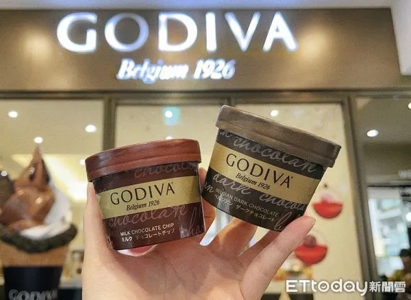 ▲▼GODIVA杯裝冰淇淋。（圖／GODIVA提供）