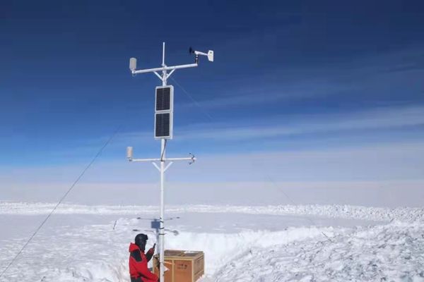 ▲大陸位於南極的氣象站。（圖／大陸國家氣象局）