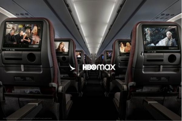 ▲國泰航空於機上引進HBO Max頻道。（圖／國泰航空提供）