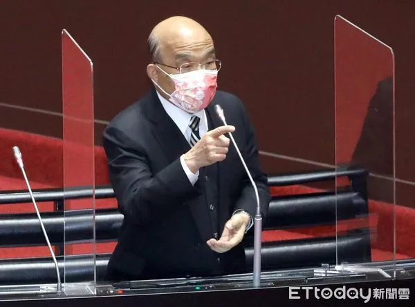 ▲▼立法院院會 蘇貞昌報告「中央政府海空戰力提升計畫採購特別預算案」陳以信質詢。（圖／記者屠惠剛攝）