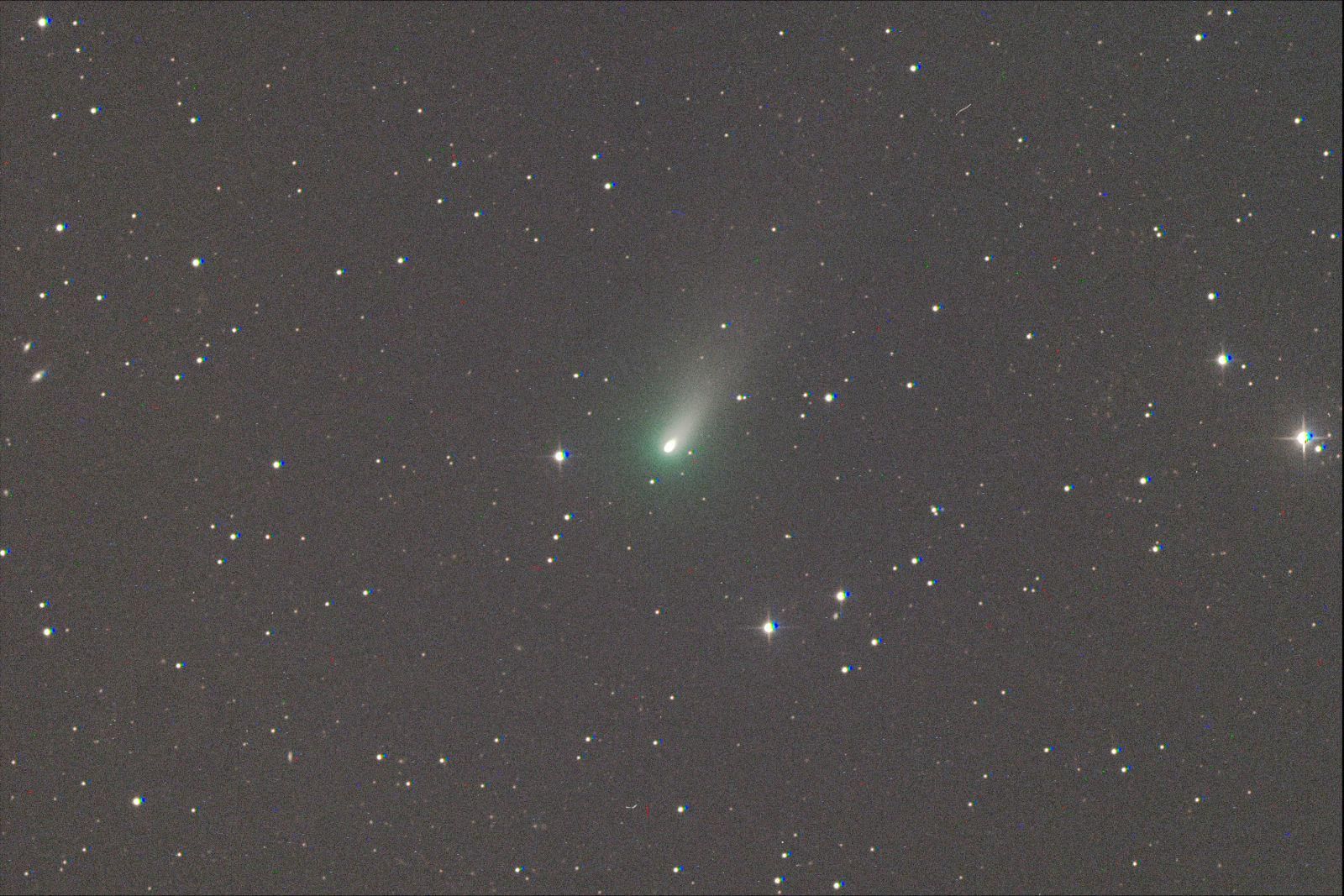 ▲▼今起到13日為C/2021 A1彗星最佳觀賞時機。（圖／台北天文館提供）