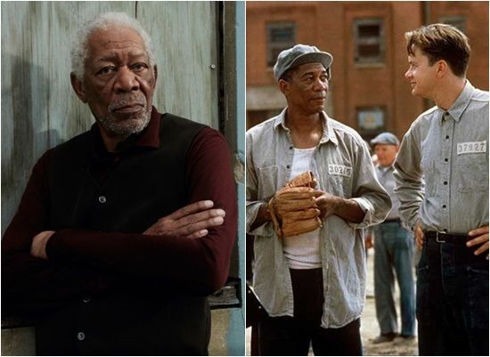 ▲出演《刺激1995》現年84歲的摩根費里曼。（圖／翻攝自推特／MorganFreeman）