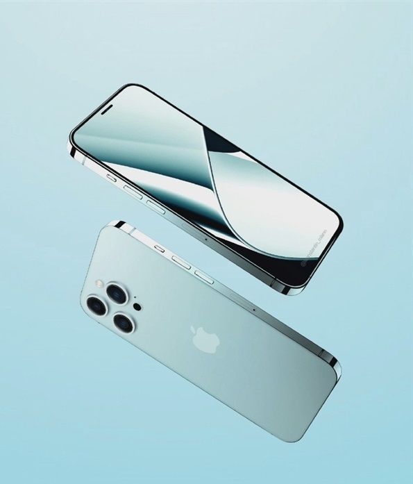 ▲▼ iPhone 14 Pro最新渲染圖曝！　剪掉瀏海螢幕占比史上最高 。（圖／翻攝自快科技）
