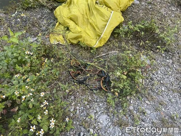 ▲資深飛行傘玩家疑遭遇空中亂流，不幸於仁愛鄉墜落殞命。（圖／民眾提供）