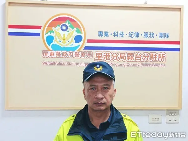 ▲里港警分局霧台所警員徐振平             。（圖／記者陳崑福翻攝，以下同）