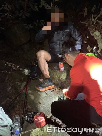 ▲▼       男獨攀屋東縱走險失溫      。（圖／記者哈勇馬嘎翻攝）