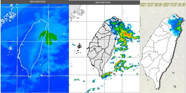 ▲▼衛星雲圖。（圖／翻攝中央氣象局）