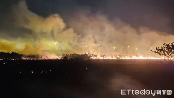 ▲台南全面禁止燃燒雜草，消防局統計截至12月6日已開立相關舉發單共計69件。（圖／記者林悅翻攝，下同）