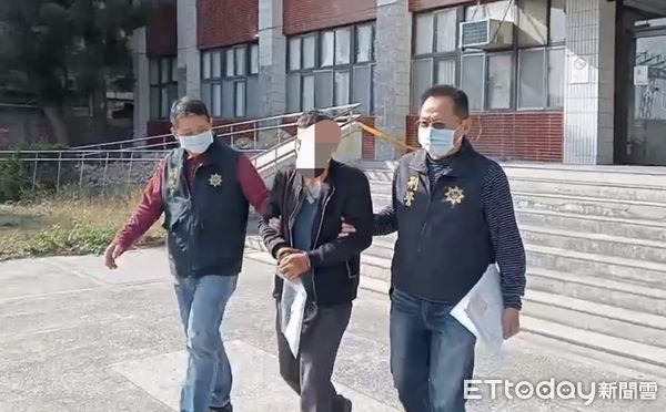 ▲苗栗警方到台中郭嫌家中埋伏多日，趁他外出時將他逮捕。（圖／記者黃孟珍翻攝）