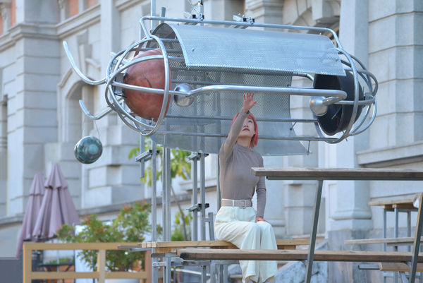 ▲▼國立臺灣文學館與都市藝術工作室跨界合作，打造火星快閃酒吧。（圖／國立臺灣文學館提供）