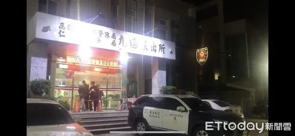 ▲高雄市一名毒品謝姓通緝犯，跑給警察追，最後還是不敵正義風火輪             。（圖／記者吳奕靖翻攝）