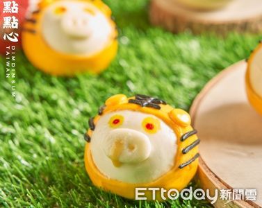點點心新莊宏匯店12／18試營運　新春限定「老虎豬仔包」首賣