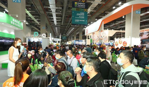 ▲台灣國際智慧能源週展覽三天共有超過1.5萬名相關業者參觀，觀展人數較上屆成長13.6%，再次刷新參觀紀錄。（圖／貿協提供）