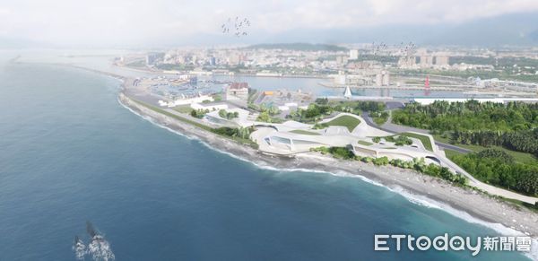 ▲海洋資源博物館規劃模擬圖。（圖／花蓮港務分公司提供，下同）